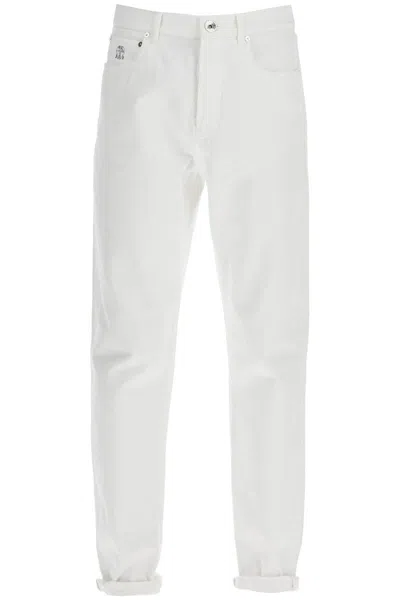 Brunello Cucinelli Iconic Fit Jeans For In White