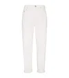 Brunello Cucinelli Corduroy Leisure Fit Pants In White