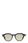 Brunello Cucinelli Men's Iconic Meridian Acetate Glasses In Black