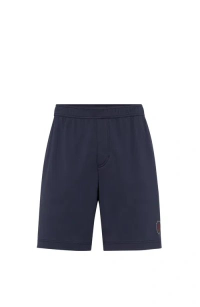 BRUNELLO CUCINELLI BRUNELLO CUCINELLI INTERLOCK BERMUDA SHORTS