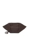 Brunello Cucinelli Cotton-raffia Marina Clutch Bag In Brown