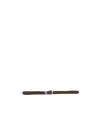 Brunello Cucinelli Interwoven Suede Belt In Brown