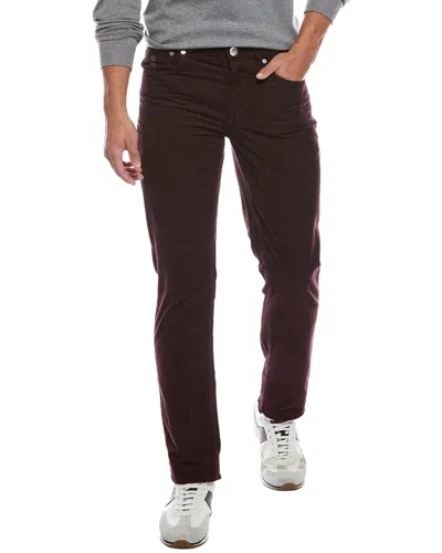 Brunello Cucinelli Italian Fit Corduroy Pant In Purple