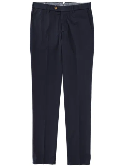 Brunello Cucinelli Italian Fit Pants In Blue
