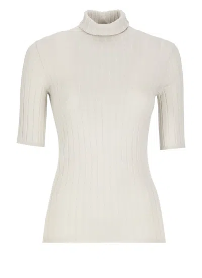 BRUNELLO CUCINELLI BRUNELLO CUCINELLI IVORY CASHMERE SWEATER