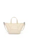 Brunello Cucinelli Structured Geometric Paneling Shoulder Bag With Detachable Strap