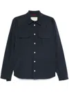Brunello Cucinelli Logo-buttons Jacket In Blue