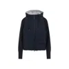 Brunello Cucinelli Padded Hooded Knit Down Jacket
