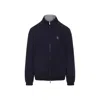 Brunello Cucinelli Water-resistant Long-sleeve Jacket In Black