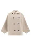 Brunello Cucinelli Mantel  Damen Farbe Beige In Beige