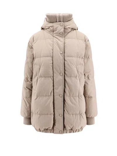 Brunello Cucinelli Jacket In Beige