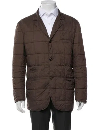 Pre-owned Brunello Cucinelli Jacket In Brown