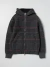 Brunello Cucinelli Jacket  Kids Color Lead In Lead