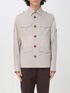 Brunello Cucinelli Ter-repellent Cotton-blend Safari Jacket In Beige