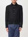 Brunello Cucinelli Tailored Blue Jacket With Classic Button-up Design And Side Pockets In Blue