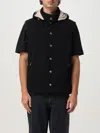 Brunello Cucinelli Padded Wool Vest In Black