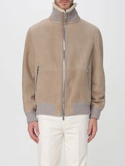 BRUNELLO CUCINELLI JACKET BRUNELLO CUCINELLI MEN COLOR BROWN,H17683032