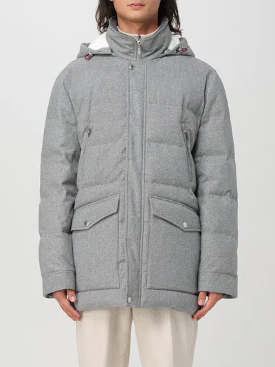 Brunello Cucinelli Jacket  Men Color Grey 1 In Grau 1
