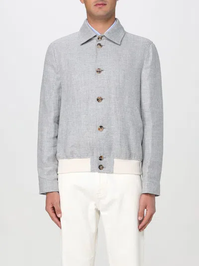 Brunello Cucinelli Jacket In Blue