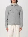 Brunello Cucinelli Wattierte Hemdjacke In Grau