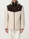Brunello Cucinelli Corduroy Insert Ski Jacket Puffer Jackets Multicolor In Gold