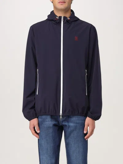 BRUNELLO CUCINELLI JACKET BRUNELLO CUCINELLI MEN COLOR NAVY,G50091045