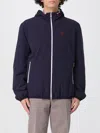 Brunello Cucinelli Waterproof Hooded Jacket In Blue