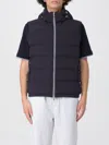 Brunello Cucinelli Down Vest In Blue