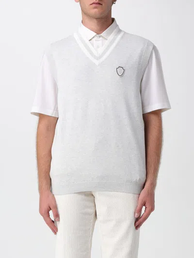 BRUNELLO CUCINELLI SUIT VEST BRUNELLO CUCINELLI MEN COLOR SMOKE GREY,H55374039