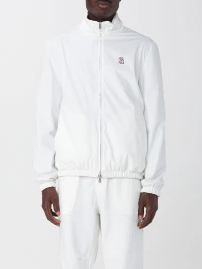 BRUNELLO CUCINELLI JACKET BRUNELLO CUCINELLI MEN COLOR WHITE,H17272001