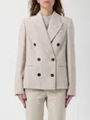 Brunello Cucinelli Jacket  Woman Color Beige In Gold