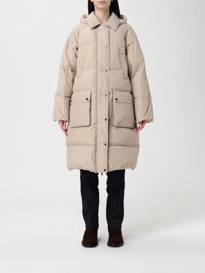 BRUNELLO CUCINELLI JACKET BRUNELLO CUCINELLI WOMAN COLOR BEIGE,H30827022