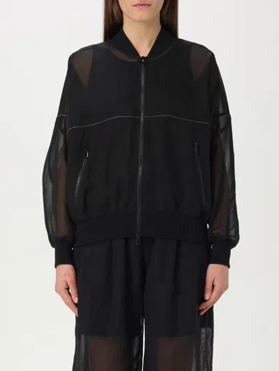 BRUNELLO CUCINELLI JACKET BRUNELLO CUCINELLI WOMAN COLOR BLACK,G54118002