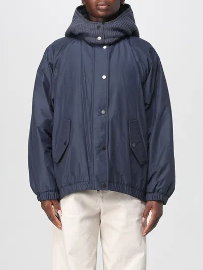 Brunello Cucinelli Jacket  Woman Color Blue
