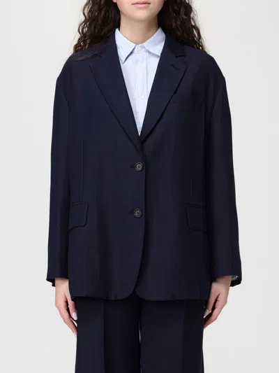 Brunello Cucinelli Jacket Woman  In Blue