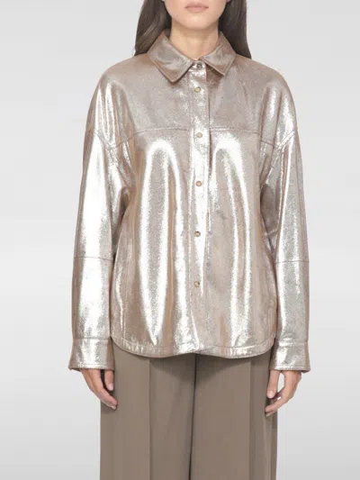 BRUNELLO CUCINELLI JACKET BRUNELLO CUCINELLI WOMAN COLOR BRONZE,H30888117