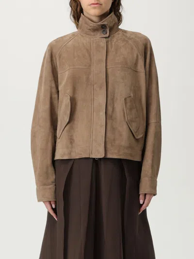 Brunello Cucinelli Jacket  Woman Color Brown