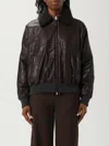 Brunello Cucinelli Leather Jacket In Black