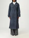 Brunello Cucinelli Jacket  Woman Color Denim In Blue