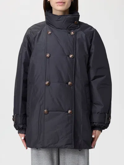 Brunello Cucinelli Jacket  Woman Color Grey In Blue