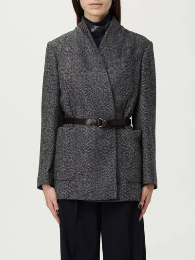 Brunello Cucinelli Jacket  Woman Color Ocher In Brown