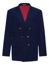 Brunello Cucinelli Corduroy Blazer In Blue