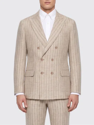 Brunello Cucinelli Jacket  Men Color Grey In Neutral