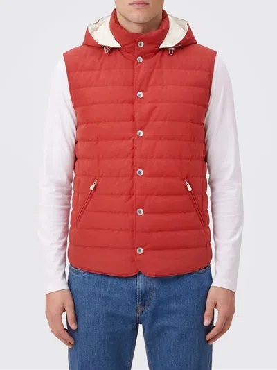 Brunello Cucinelli Jacket  Men Color Red