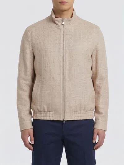 Brunello Cucinelli Jacket Men  In Brown