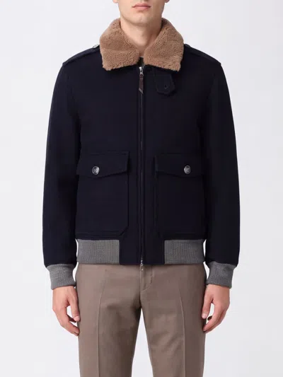 Brunello Cucinelli Jacket Men Color Blue