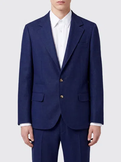 Brunello Cucinelli Jacket Men Color Navy
