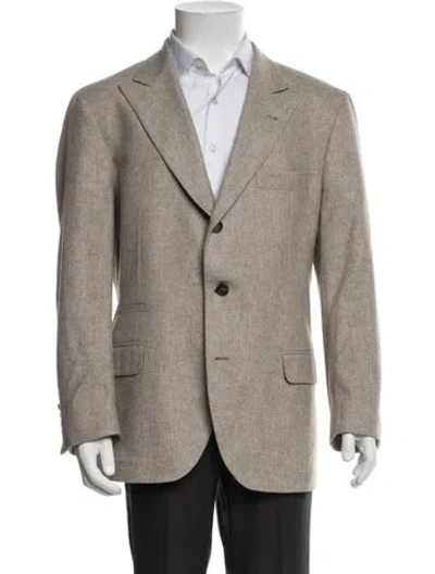 Pre-owned Brunello Cucinelli Jacket In Neutrals