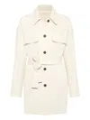 Brunello Cucinelli Jacket In Sand