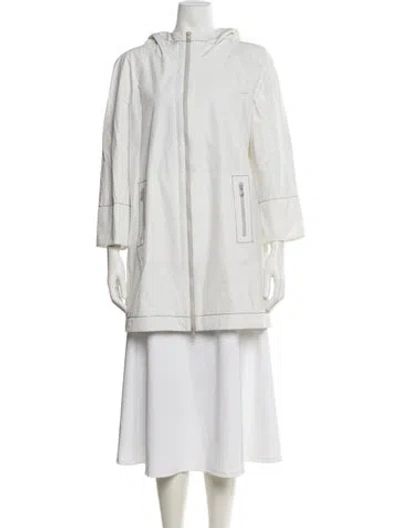Pre-owned Brunello Cucinelli Jacket In White